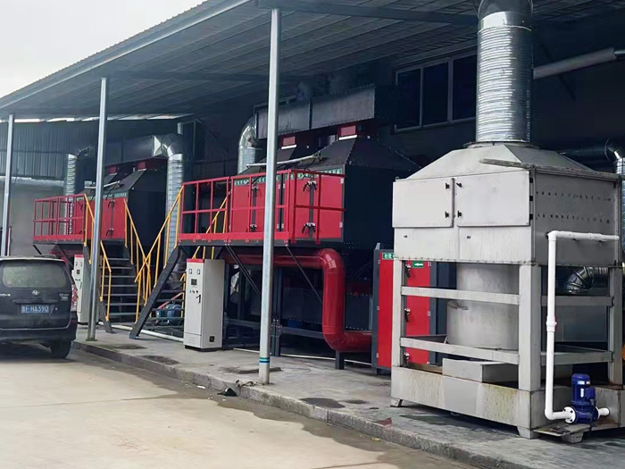 輪胎廢氣催化燃燒設(shè)備